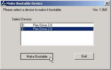 MakeBootable