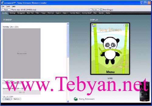 Sony Ericsson Theme Creator 3.29