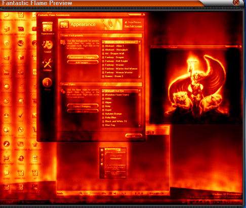 Fantastic Flame Screen saver 7.0
