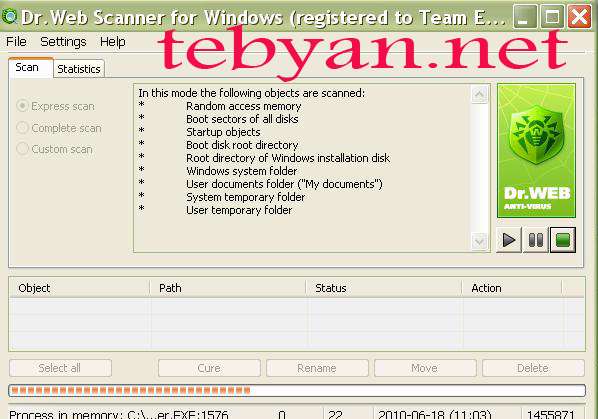 Dr web antivirus v6.0.1.3150