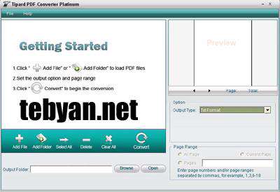 Tipard PDF Converter Platinum v3.0.12