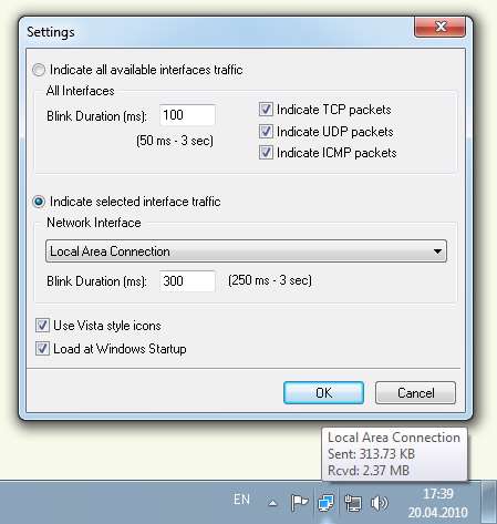 Network Activity Indicator v1.5