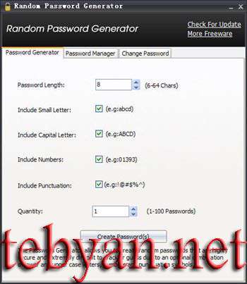 Random Password Generator 1.1