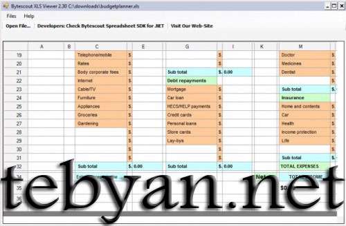 Free XLS Viewer 2.30