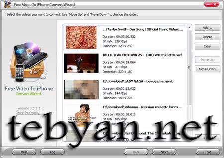 Free Video To iPhone Converter 3.6.5