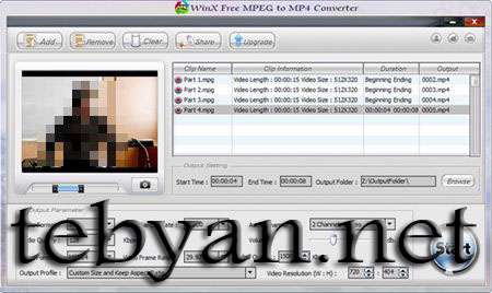 Free MPEG to MP4 Converter 2.0.2