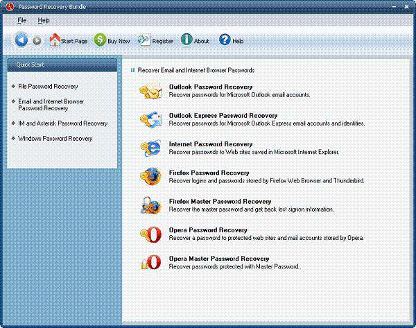 Password Recovery Bundle 2010