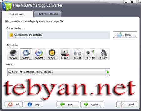 Mp3 Wma Ogg Converter 5.3.3