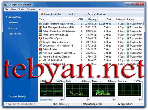 Auslogics Task Manager v2.0.3.30