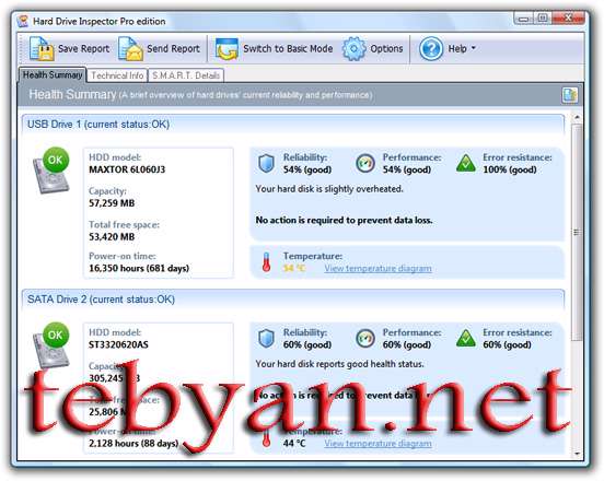 Hard Drive Inspector Pro for PC - Notebooks 3.83.361