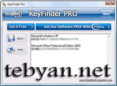 Windows Product Key Finder Professional 2.5.114