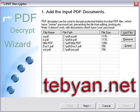 PDF Decrypter 2.50