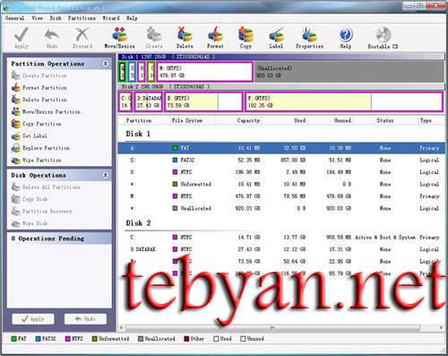 Partition Wizard Home Edition 5.2