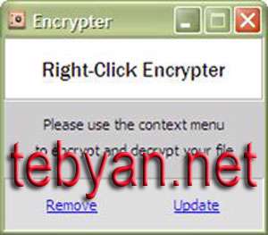 Right Click Encrypter 1.1