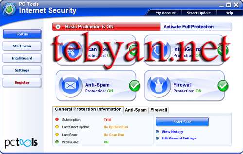 PC Tools Internet Security 2011 8.0.0.623