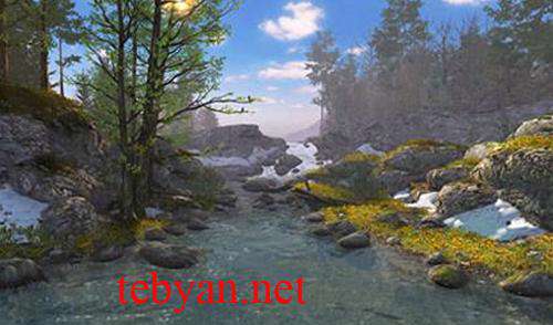 Springtime 3D Screensaver v1.0