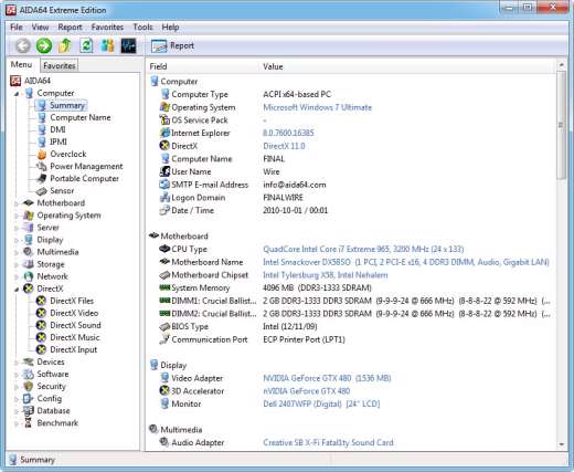 AIDA64 Extreme v1.60.1300 Final+Portable