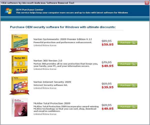 Microsoft Malicious Software Removal Tool All in one