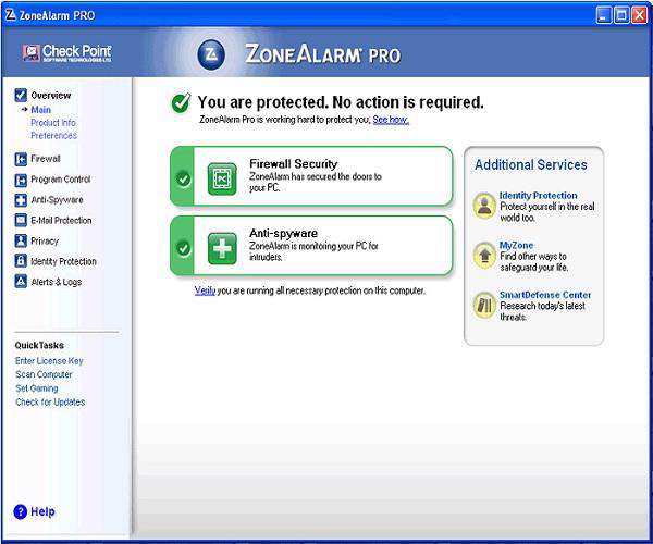 ZoneAlarm Pro 10.0.243.000