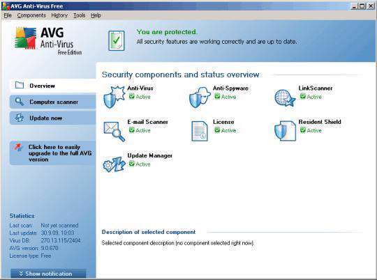 AVG Anti-Virus Free 2011 10.0.1392 Build 3812