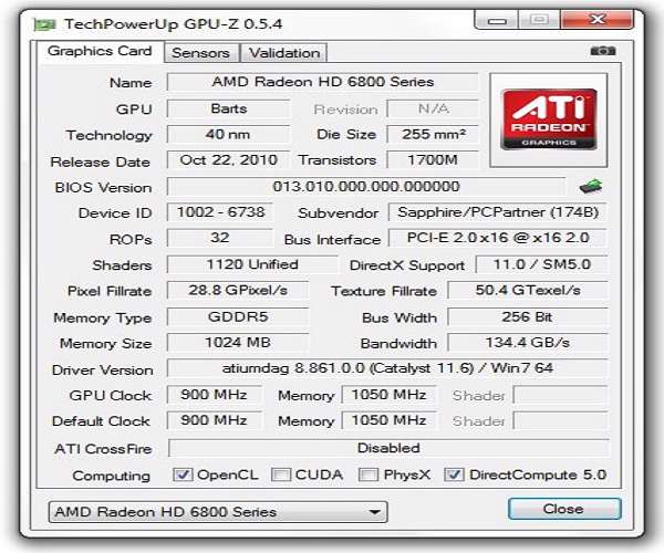 GPU-Z 0.5.5