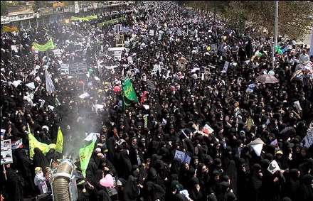 راهپیمایی یوم الله روز جهانی قدس در شهر قم