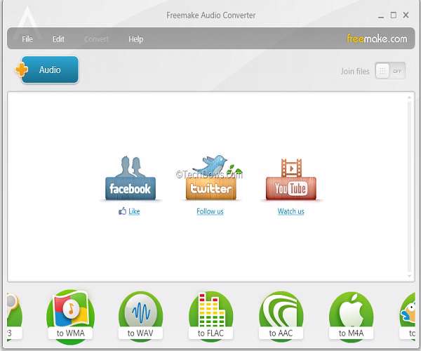 Freemake Audio Converter 1.0.0