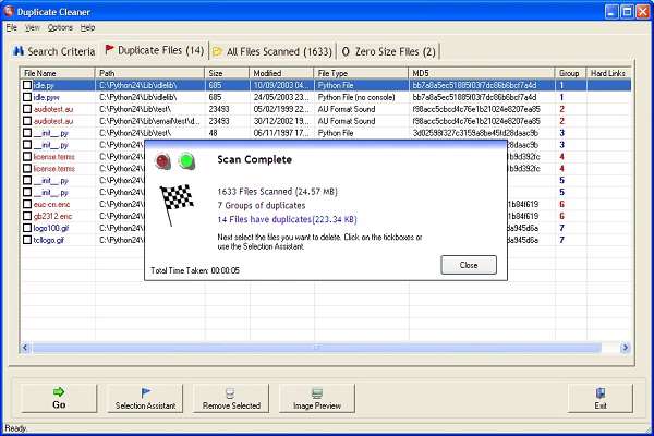 Duplicate Cleaner 2.1