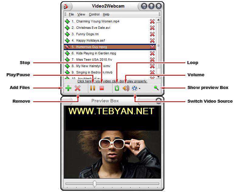 وب کم مجازی Video2Webcam 3.2.6.6