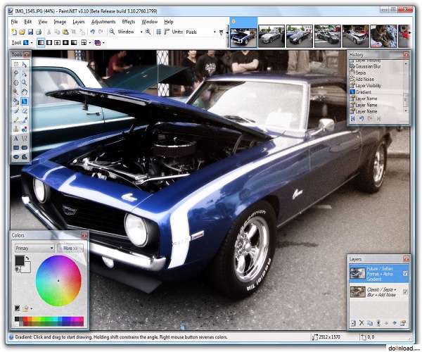 ویرایش حرفه ای تصاویر Paint.NET 3.5.10 Final