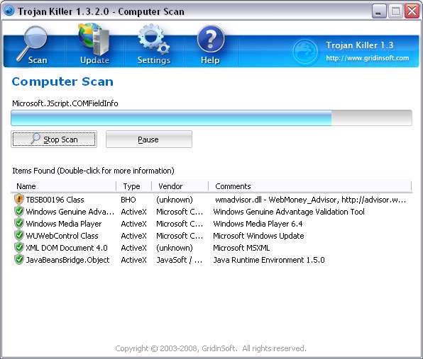 Trojan Killer 2.1.0.8  - ضد تروجان
