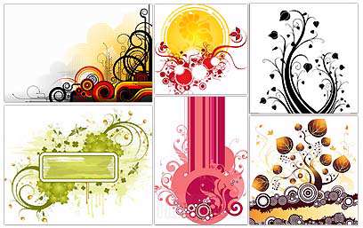 دانلود تصاویر با کیفیت وکتورهای انتزاعی Abstract Vector