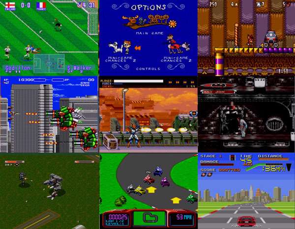 پک 5 بازیهای دستگاه SEGA