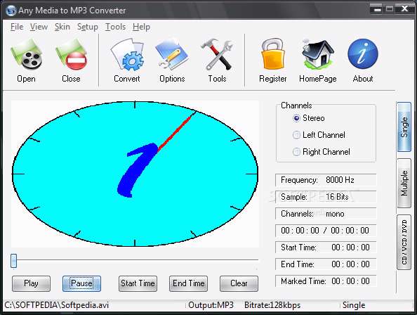تبدیل فرمت ها / Any Media to MP3 Converter v4