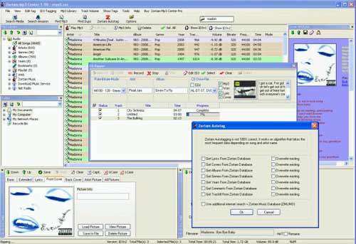 کار روی فایل Mp3 با Zortam Mp3 Center Pro v4.0