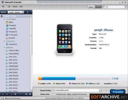 DaniusSoft iTransfer 2.0.3