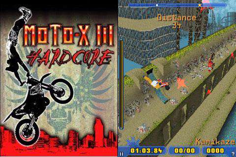 بازی موبایل موتورسواری با حرکات نمایشی Freestyle MotoX III جاوا (2بعدی و 3بعدی)