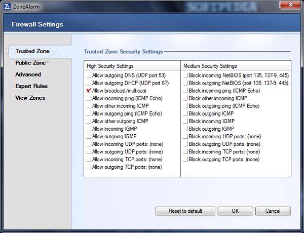 ZoneAlarm Free 10.1.065.000 - فایروال قدرتمند