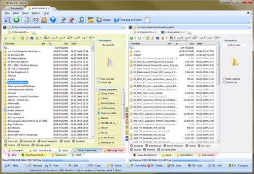 مدیریت فایل در ویندوز با WinNc 5.5.0.0