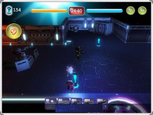 بازی استراتژیک بیگانه ای در کریدور Alien Hallway 2010 PC Game