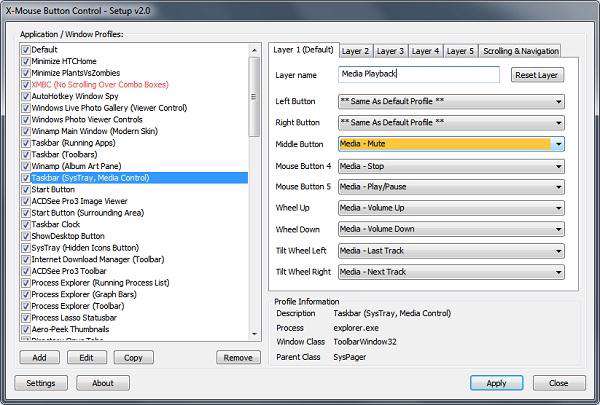 X-Mouse Button Control 2.3