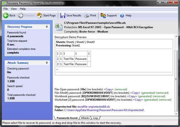 بازیابی پسورد با Password Recovery Kit Professional v11.1.4002