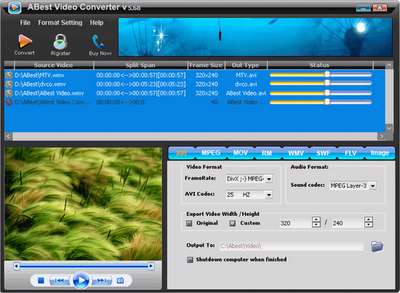 تبدیل فرمت های تصویری / ABest Video Converter Spirit v7.0 
