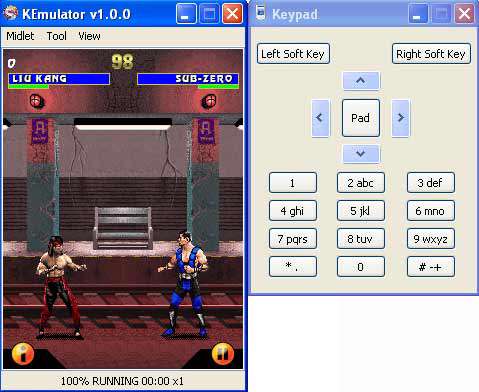 شبیه سازی و اجرای بازی و برنامه موبایل جاوا در کامپیوتر با KEmulator v1.0.0 