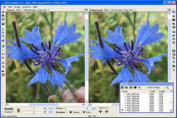 کاهش حجم تصاویر با JPEG Imager v2.5.2.456