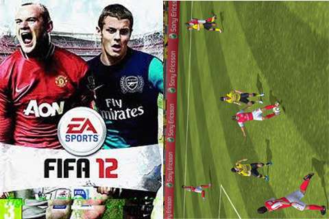 بازی موبایل فوتبال فیفا 2012 - جاوا