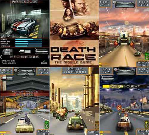 بازی موبایل مسابقه مرگ آور  Death Race جاوا