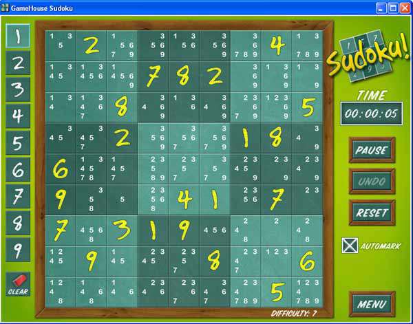 بازی زیبای سودوکو (بازی اعداد) Sudoku Deluxe