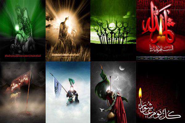 مجموعه پس زمینه موبایل ویژه ماه محرم (سری دوم)