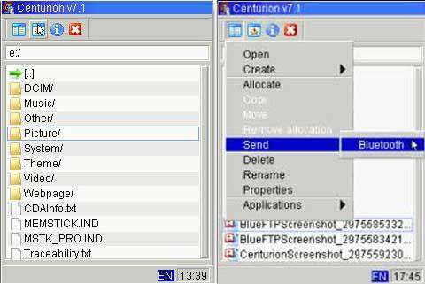 نرم افزار موبایل مدیریت فایل با Centurion v7.1 File Manager جاوا